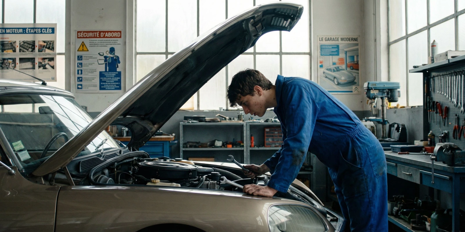 CAP Maintenance des Véhicules : Tout Savoir sur les Options A, B et C (Guide Complet)