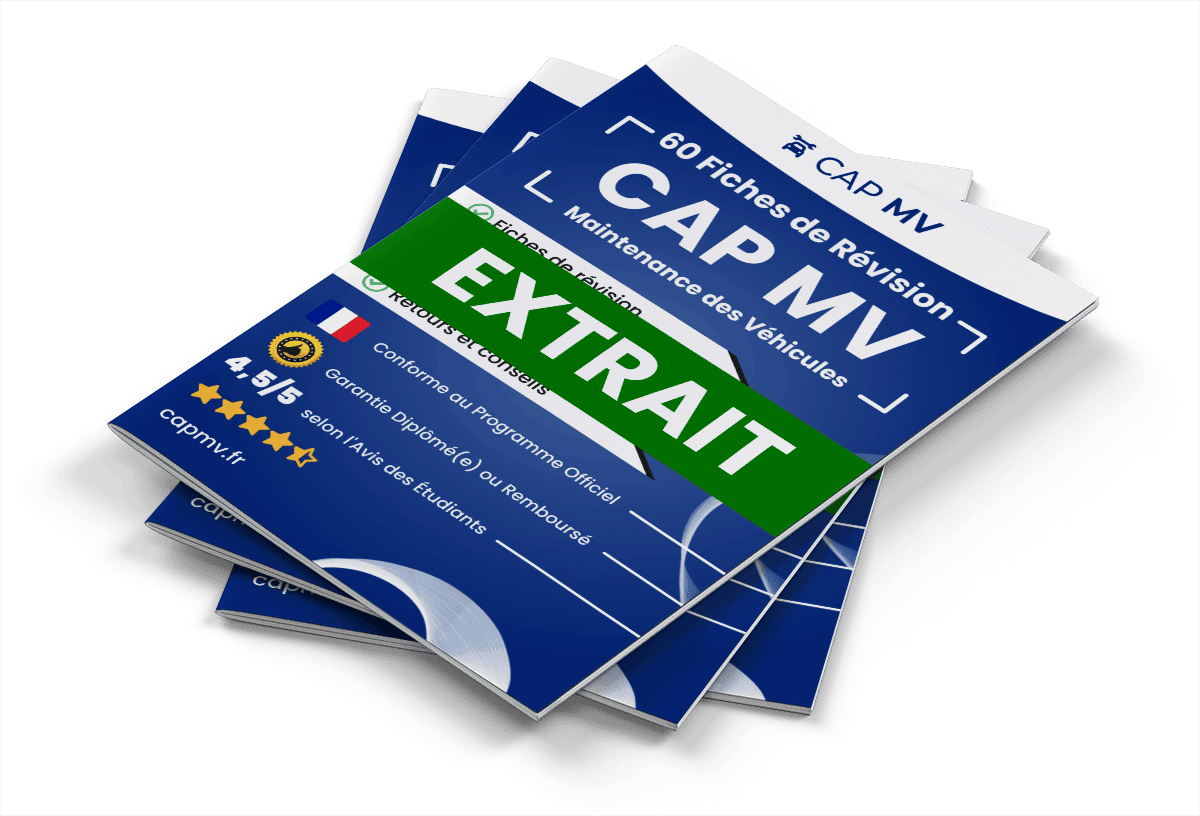 15 Fiches Révision gratuites CAP MV